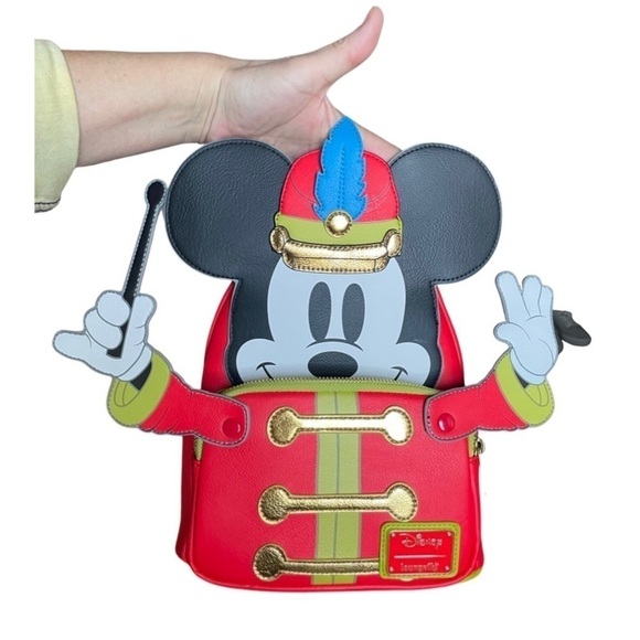 Disney Loungefly Backpack Walt Disney’s Mickey Mouse In “The Band Concert”.